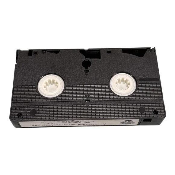 Vintage 2001 VHS Interview with Joan Mathews-Larson PhD Health Recovery Center - Picture 7 of 8